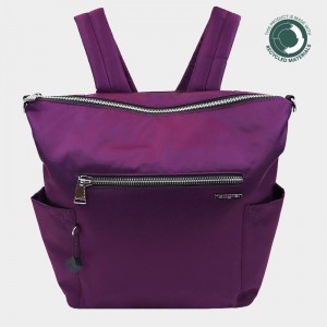 Hedgren Kate Sustainably Made Convertible Naisten Kangaskassit Violetit | VQX9017ZJ