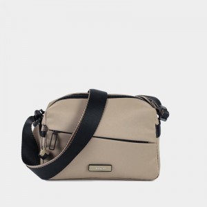 Hedgren Neutron Small Naisten Crossbody Laukut Harmaat Beige | UVO3378LV