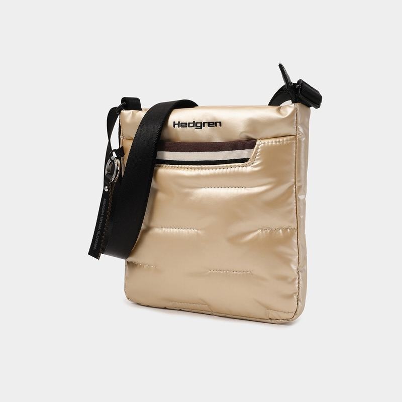 Hedgren Cushy Naisten Crossbody Laukut Beige | ZYS1369GT