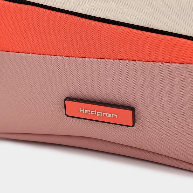 Hedgren Neutron Small Naisten Crossbody Laukut Pinkki Oranssi | TNK286FR