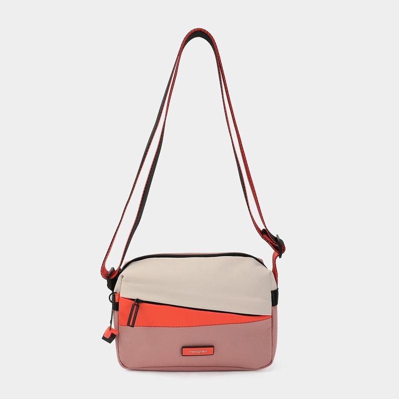 Hedgren Neutron Small Naisten Crossbody Laukut Pinkki Oranssi | TNK286FR