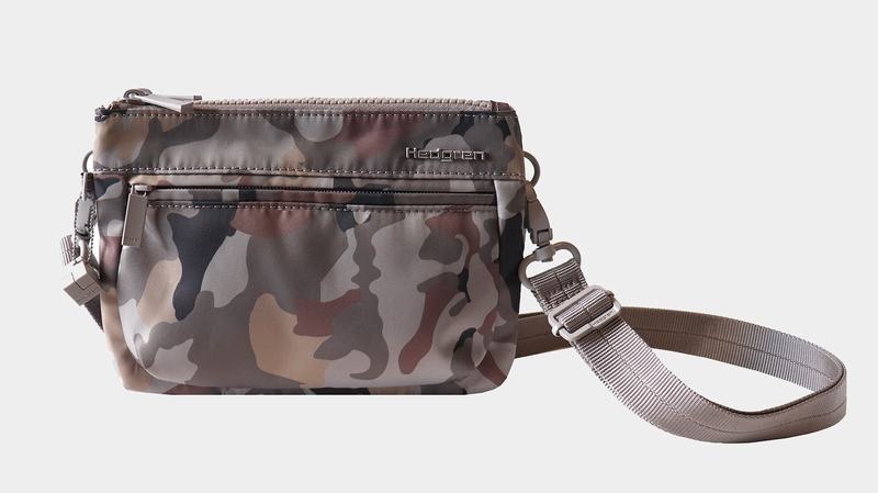 Hedgren Rain Sustainably Made Naisten Crossbody Laukut Harmaat Camo | QWX4282PF